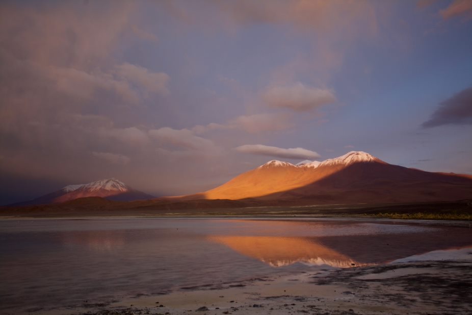 colorada Lagoon sunrise