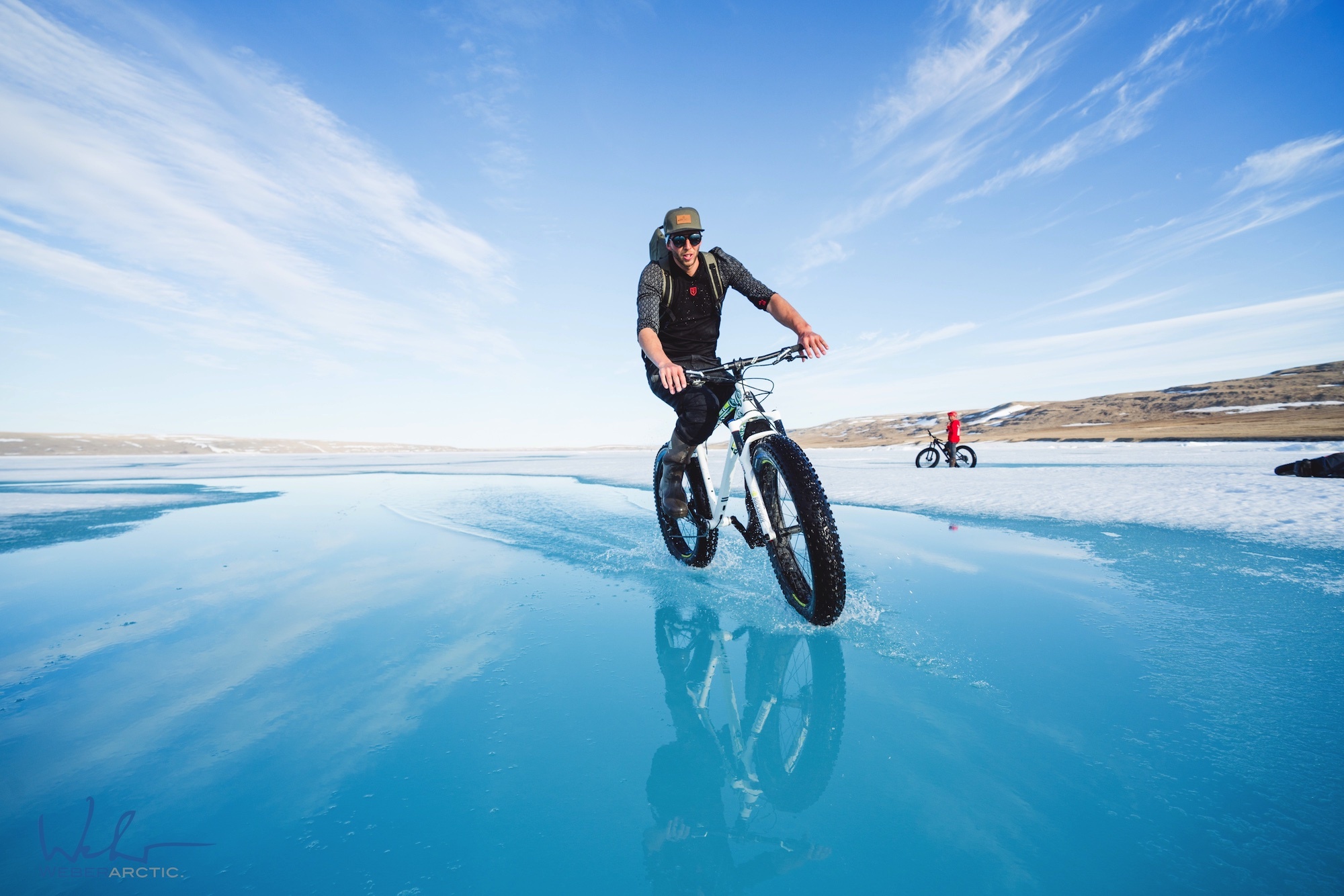 Biking-on-the-Northwest-Passage-near-Arctic-Watch